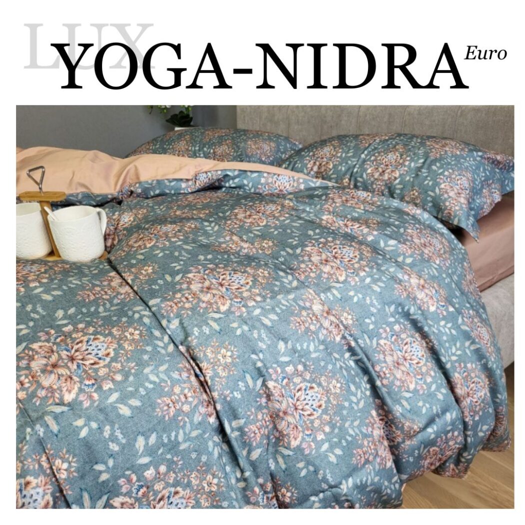 Постільна білизна сатин люкс Йога-Нідра Євро фото
