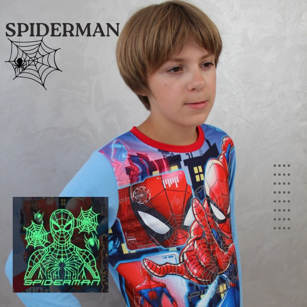 Піжама на хлопчика Людина Павук довгий рукав