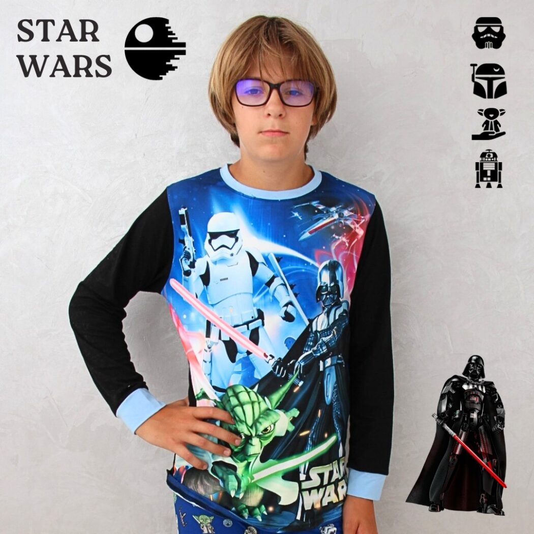 Піжама на хлопця Зоряні війни | STAR WARS | світеться