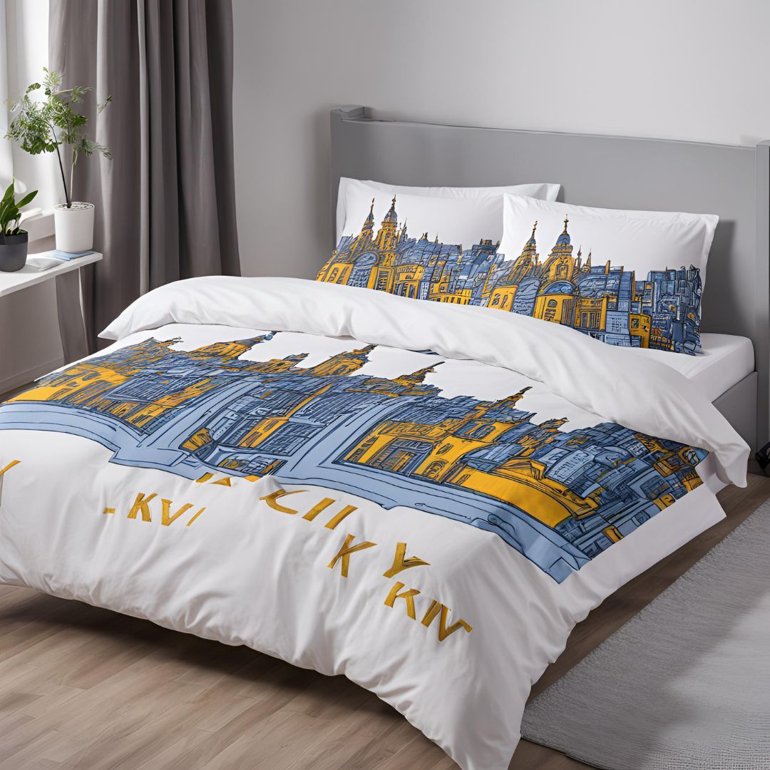 Постільна білизна з принтом купити Київ фото