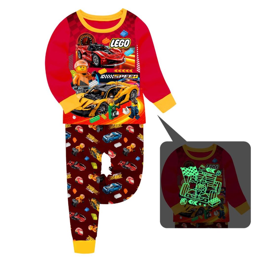 Піжама дитяча Лего Швидкість | LEGO | світиться в темряві фото