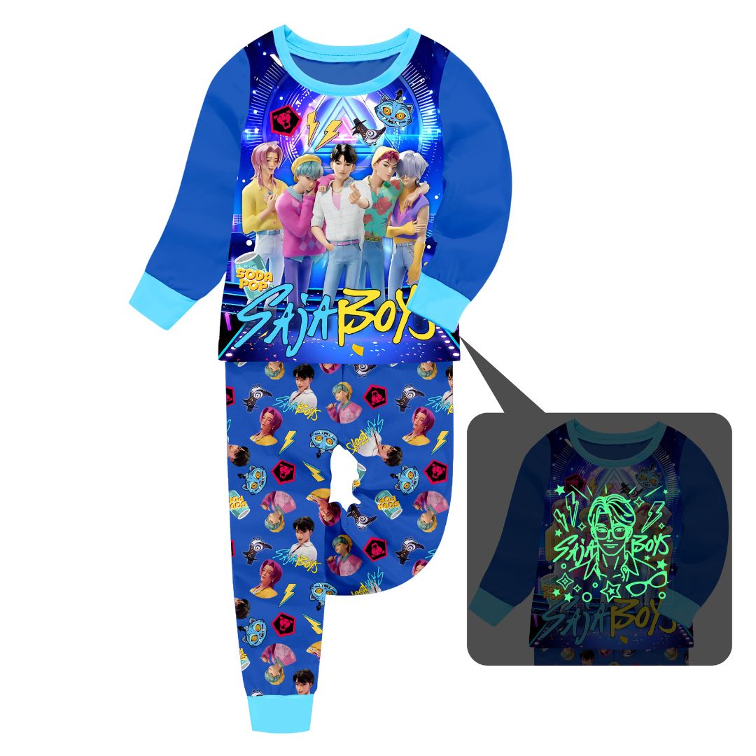 Піжама дитяча Saja Boys — світиться у темряві | Soda Pop | K-Pop фото
