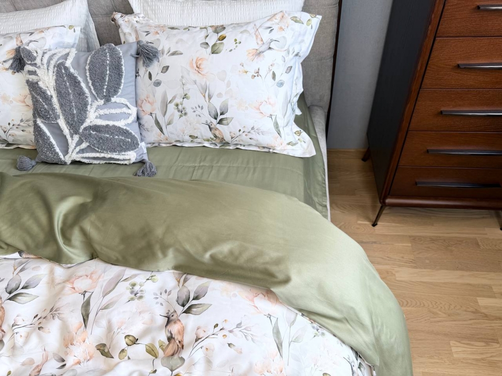 Сатин PREMIUM, BIRDS (Сім. на рез.)