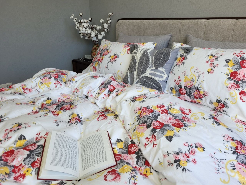 Постільна білизна Маркіза, Turkish flannel (Євро на резин.) - Зображення 6