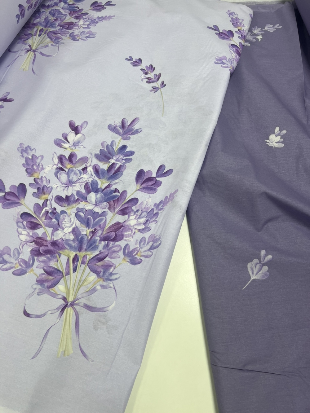 Постільна білизна Букет лаванди, ранфорс (Полут. на рез.) - Зображення 2