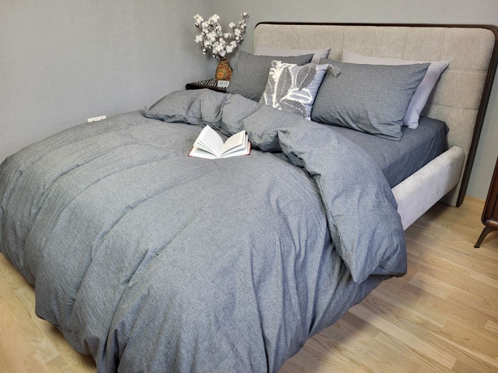 Постільна білизна Graphite, Washed Cotton W1141 (Полут. на рез.) - Зображення 4