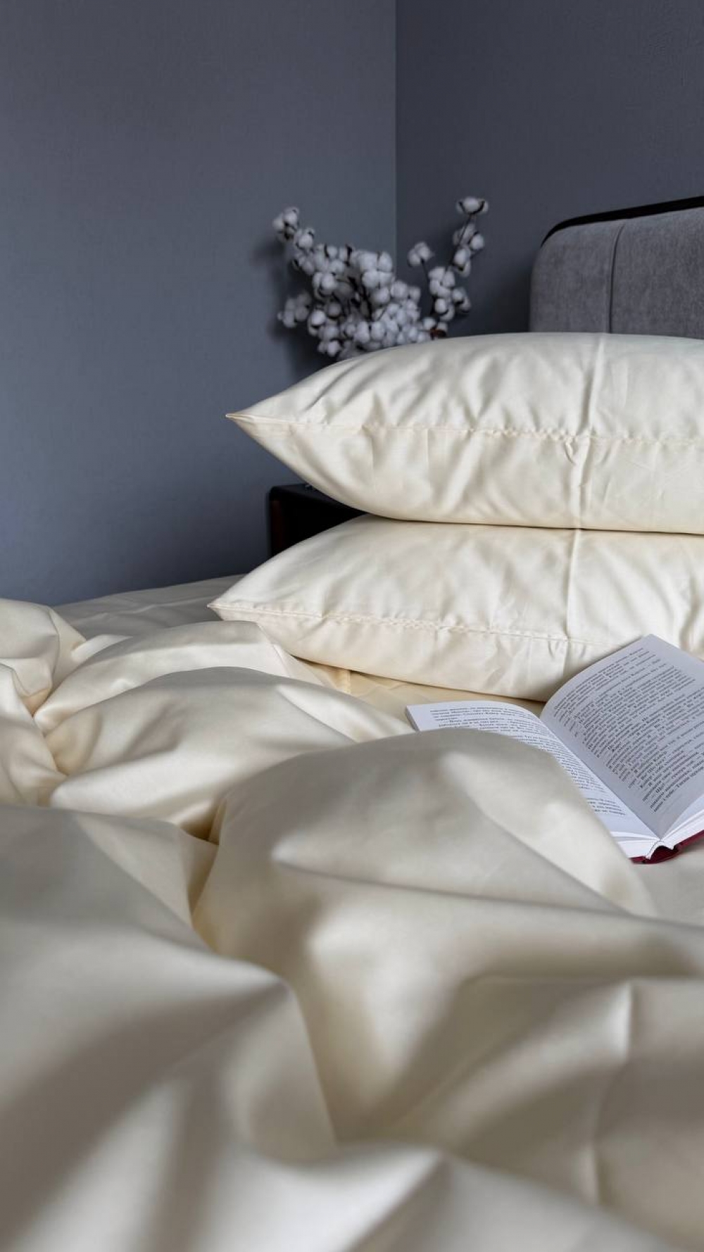 Постільна білизна Ванільний SD-0507, сатин LUX (Полут. на рез.) - Зображення 2