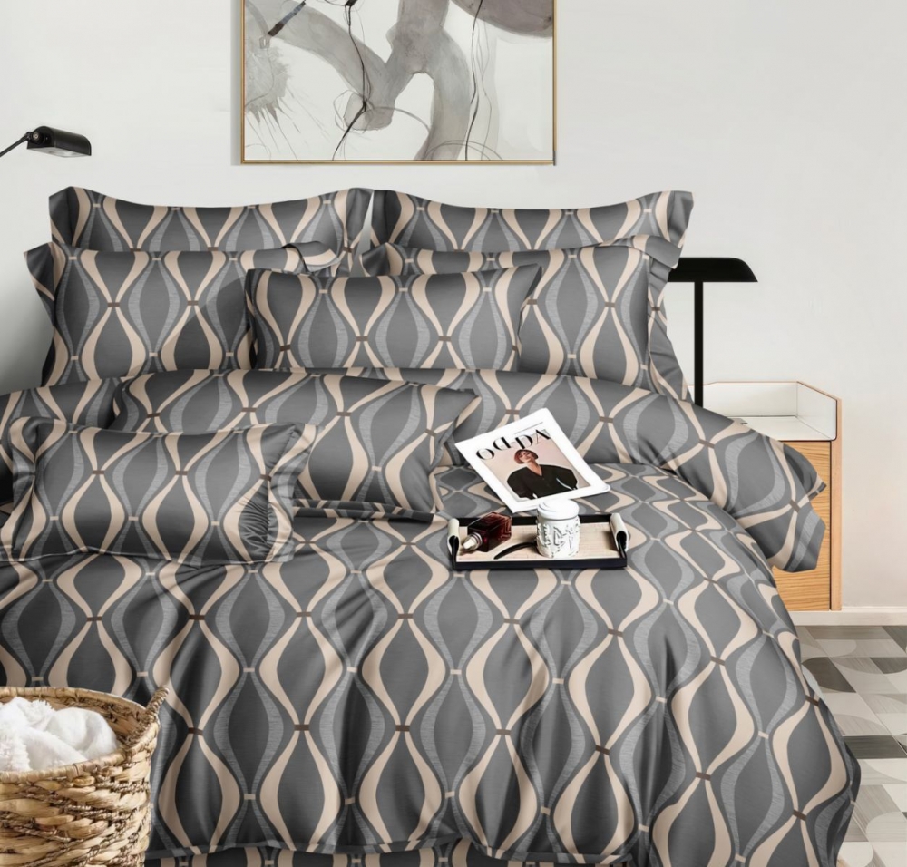 Постільна білизна Релакс, сатин (Двосп. на рез.)