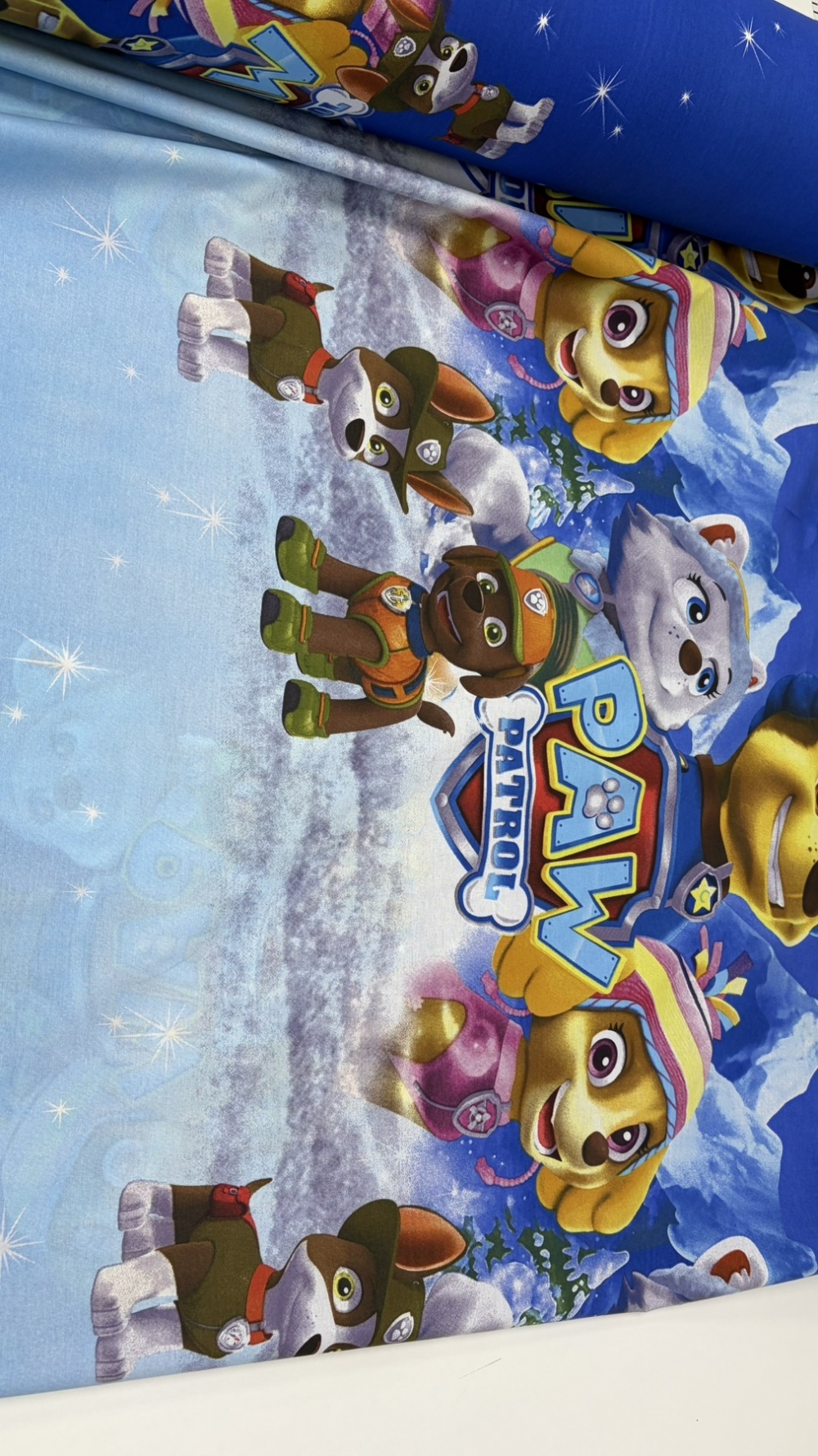 Постельное белье Патруль Арктика полуторное на резинке — изображение 2