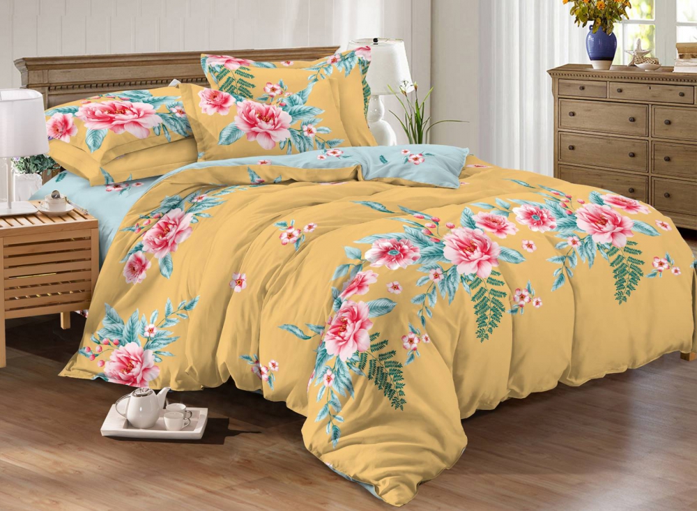 Постільна білизна Ноель, сатин (Сімейний)