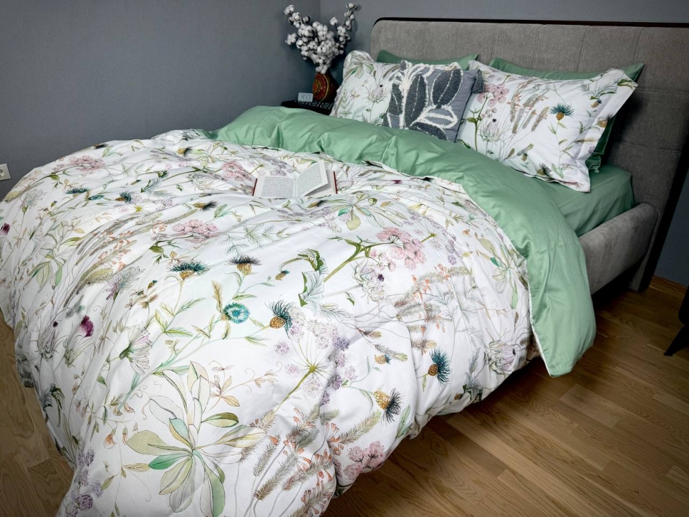 Сатин PREMIUM, BOUQUET (Сім. на рез.) - Зображення 6