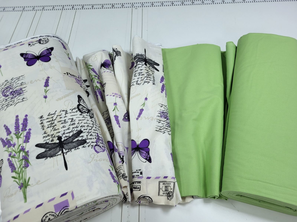 Постільна білизна Листівка/салатовий, Turkish flannel (Двосп. на рез.) - Зображення 4