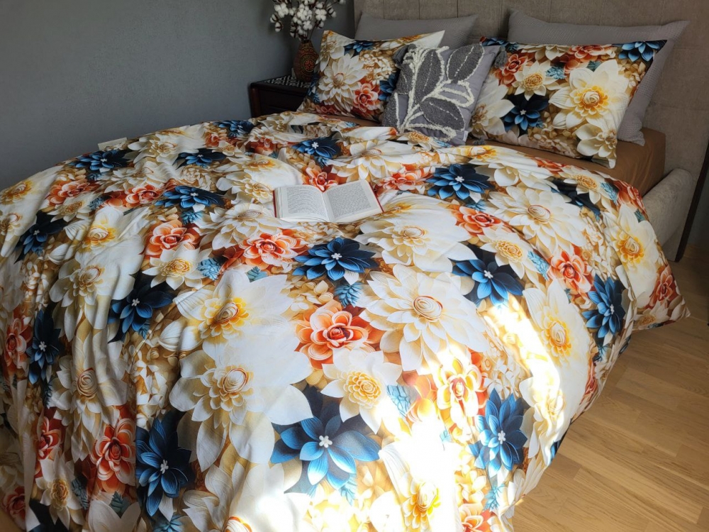 Постільна білизна Оранжерея, cotton 5D (Сімейний) - Зображення 3