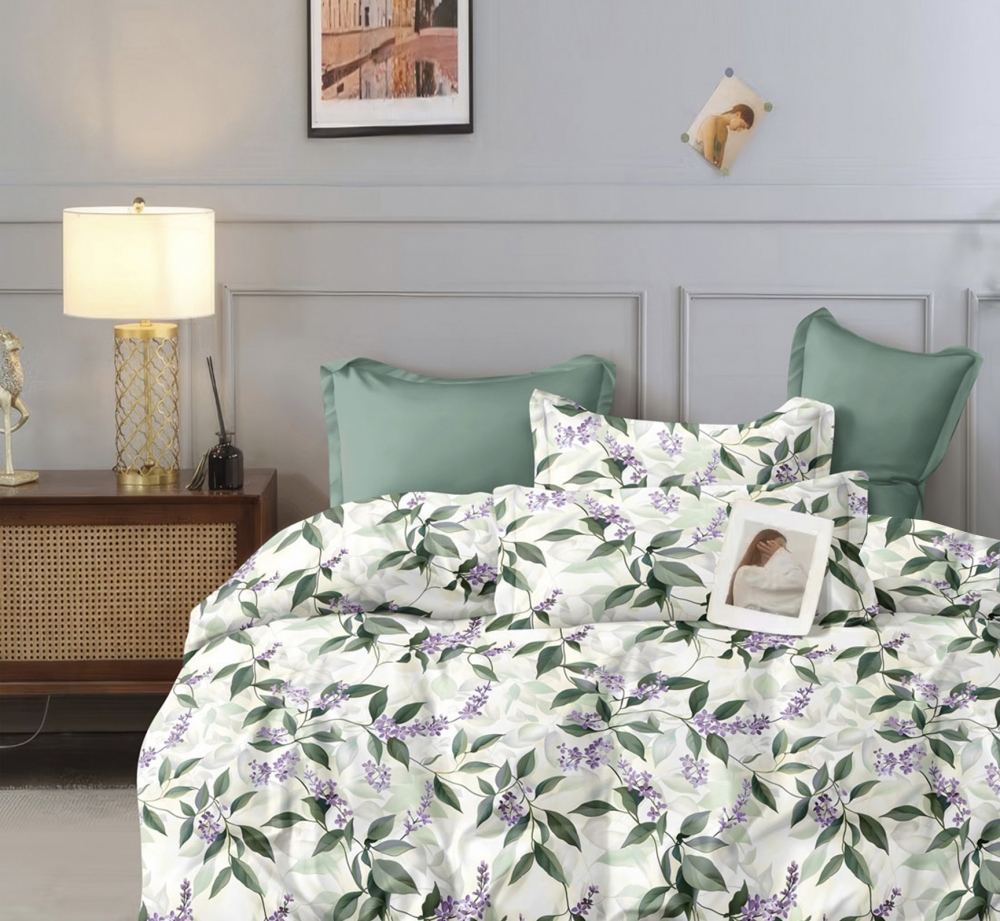 Постільна білизна Літній сон, ранфорс (Євро)