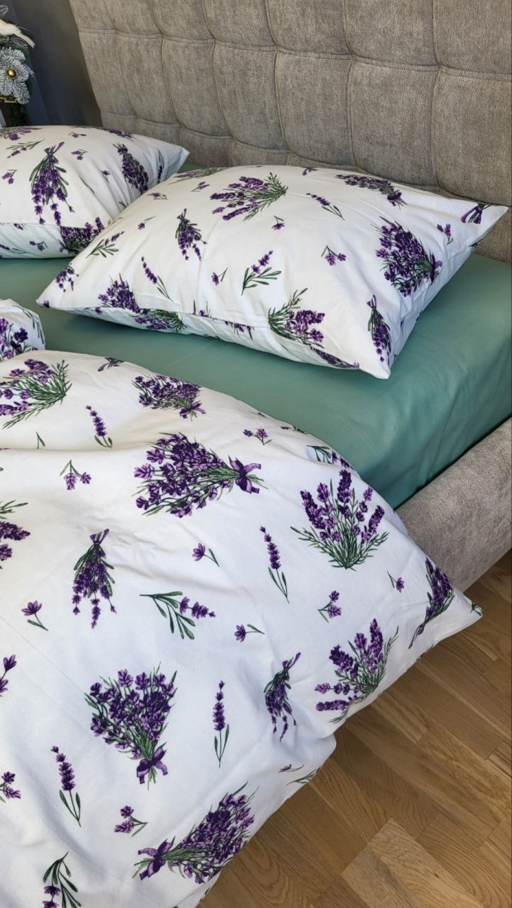 Постільна білизна Лавандин/полин, Turkish flannel (Сімейний) - Зображення 6