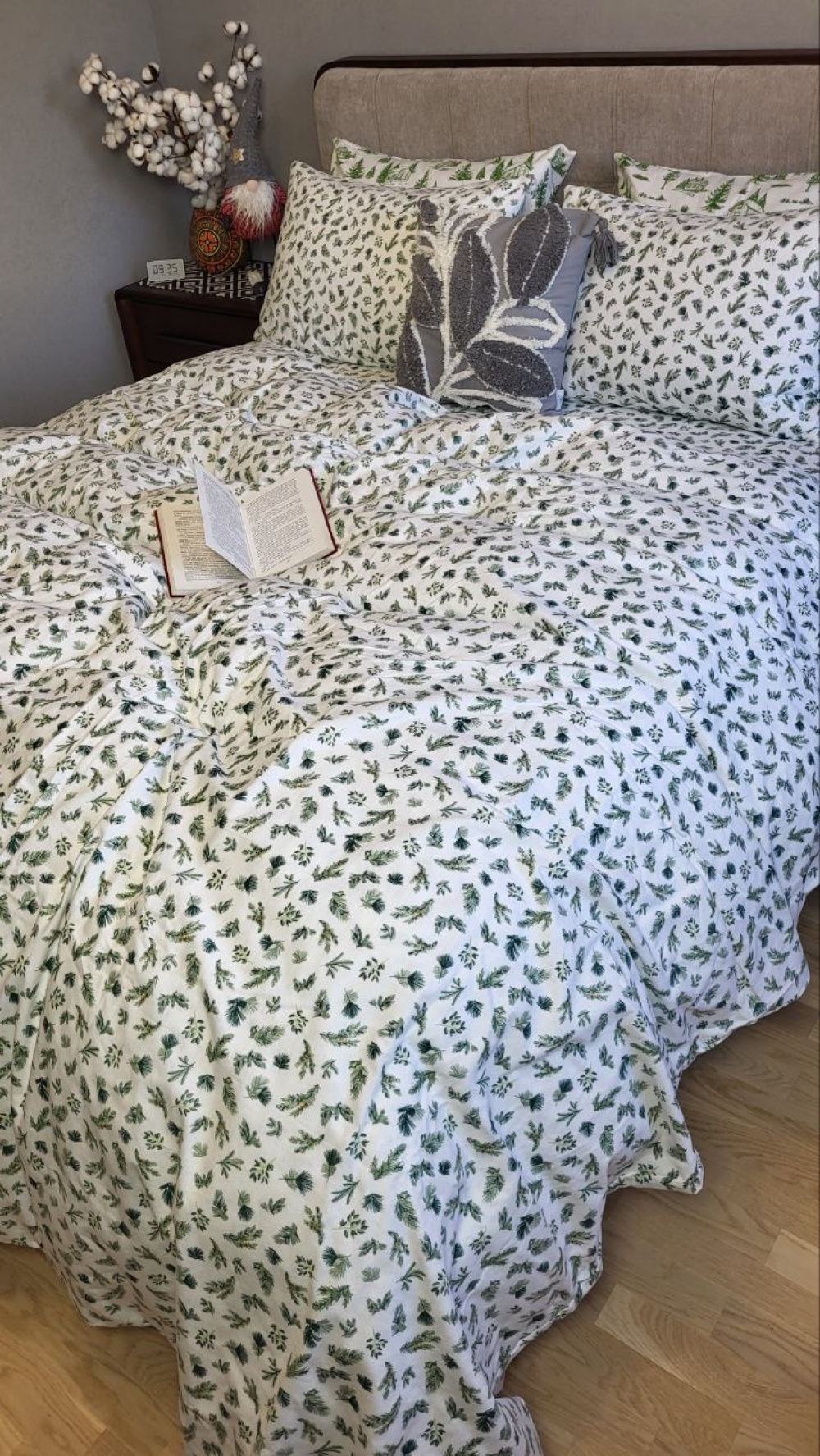 Постільна білизна Аромат лісу, Turkish flannel (Євро на резин.) - Зображення 3