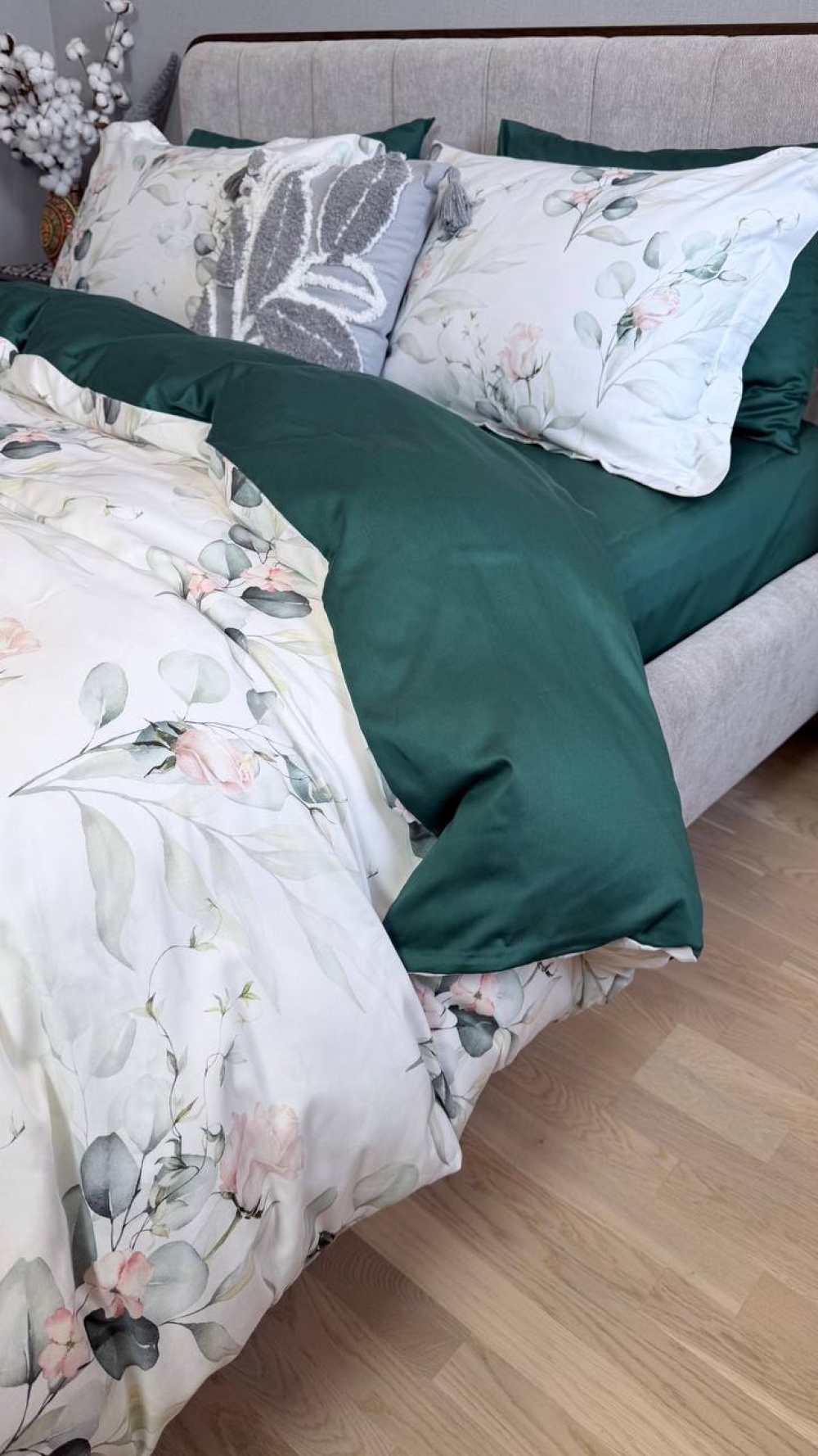 Постільна білизна Сатин PREMIUM, NOVEL NEW (Полуторний) - Зображення 3