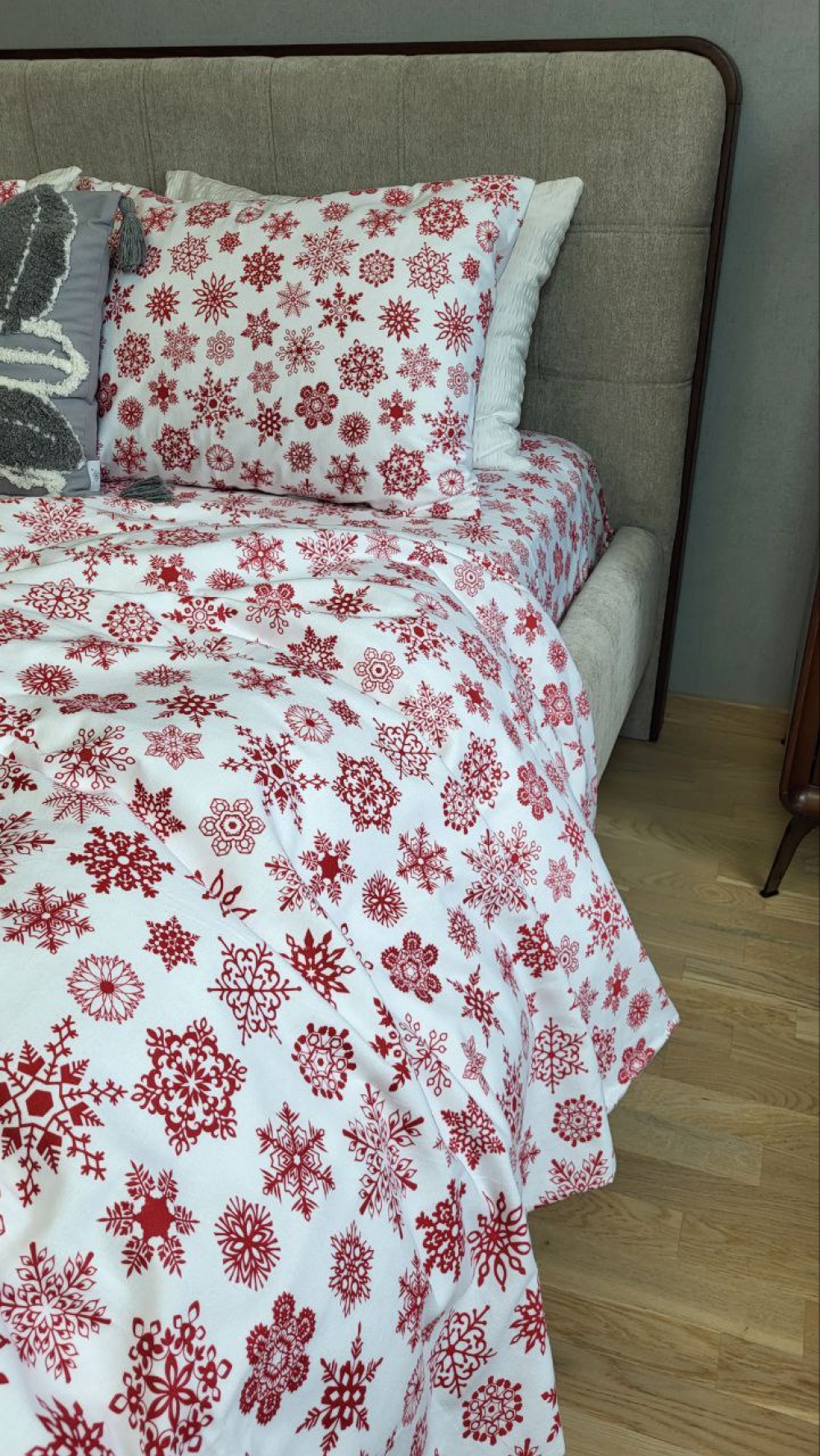 Постільна білизна Сніжинка NEW, Turkish flannel (Полут. на рез.) - Зображення 6