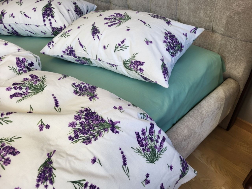 Постільна білизна Лавандин/полин, Turkish flannel (Полут. на рез.) - Зображення 5