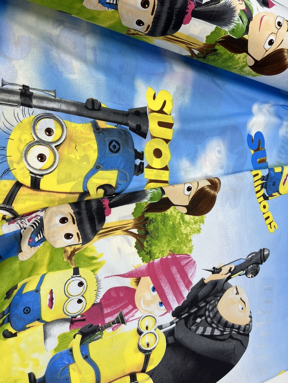 Постільна білизна Посіпаки, ранфорс (Дитячий) - Зображення 3