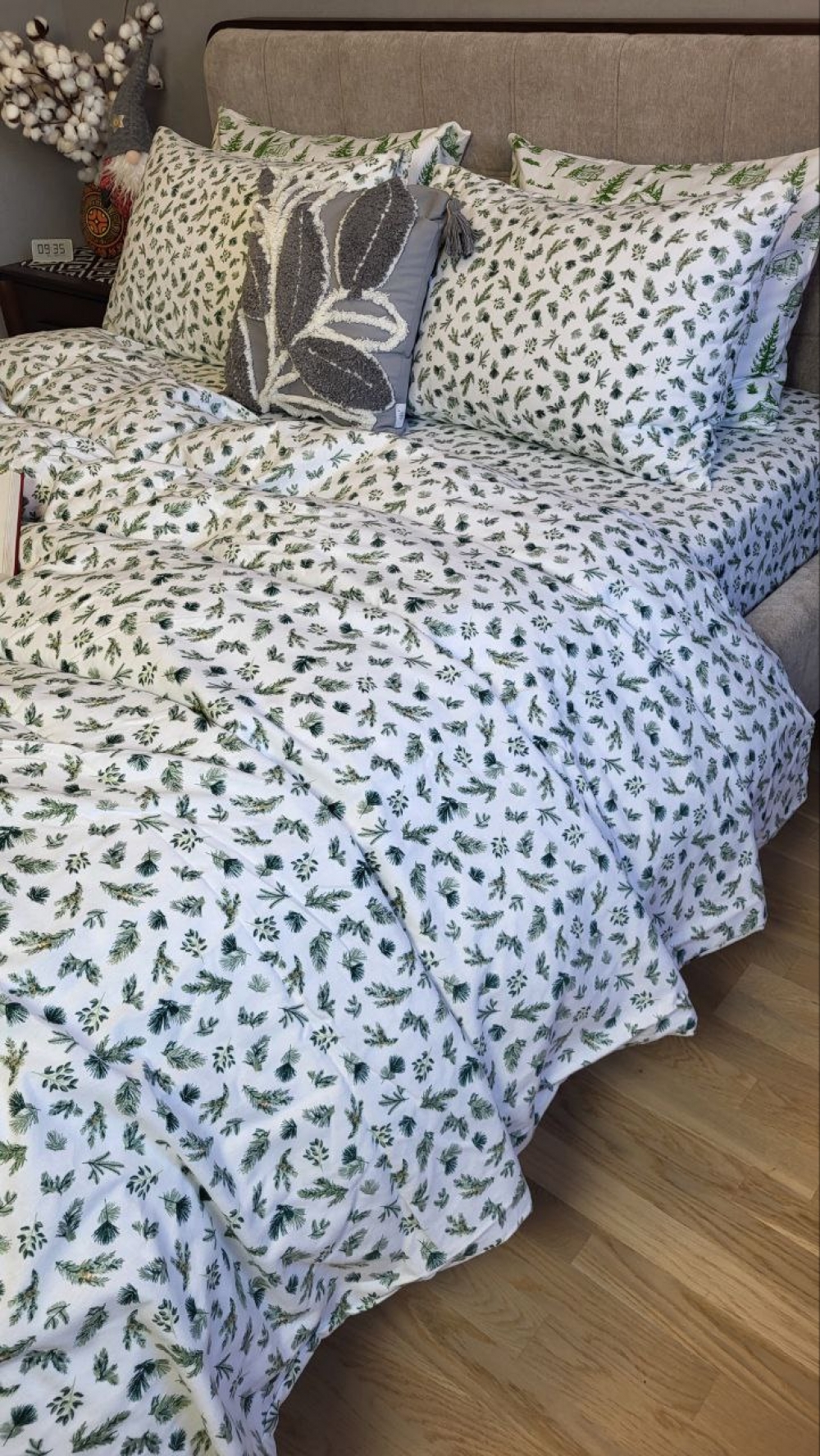 Постільна білизна Аромат лісу, Turkish flannel (Сім. на резин.) - Зображення 3