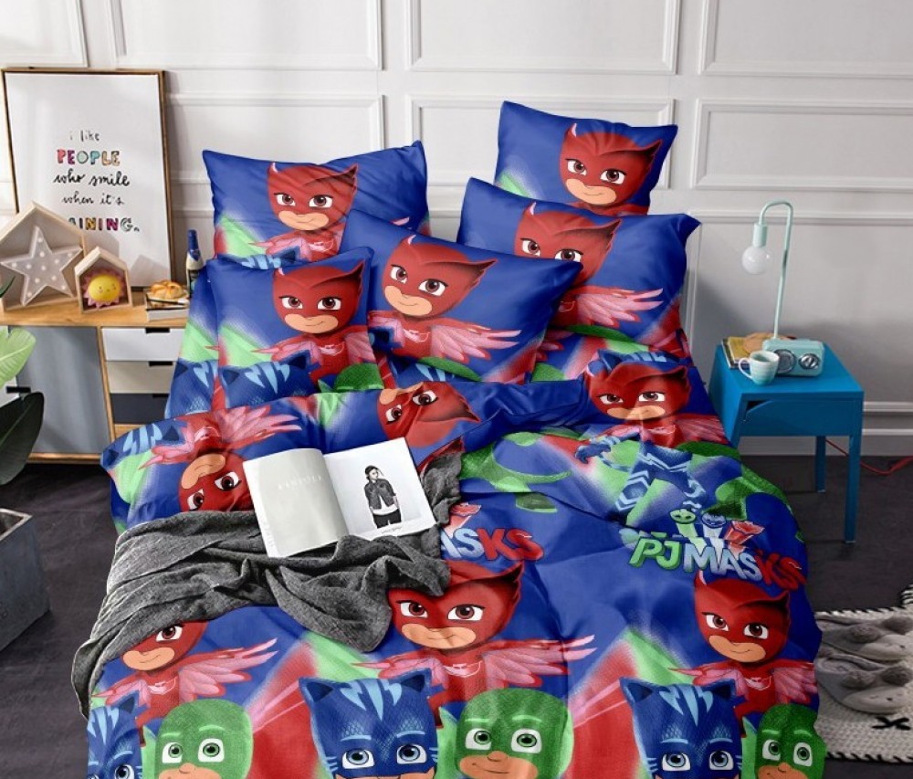 Постільна білизна Герої в масках, бязь (Підлітковий)