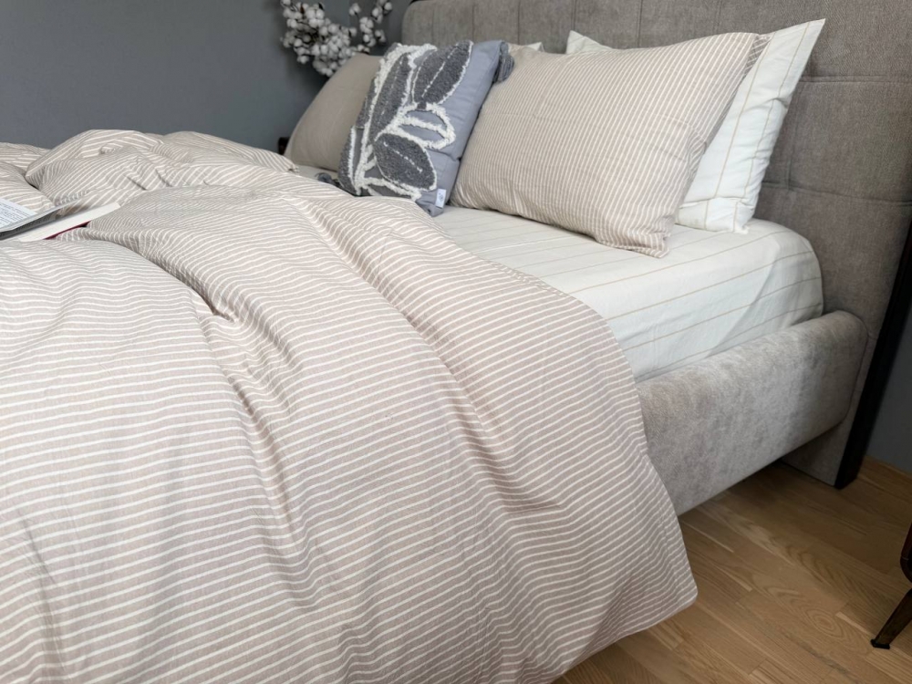 Постільна білизна Mini Bell+Lonely, Washed Cotton (Євро на рез.) - Зображення 4