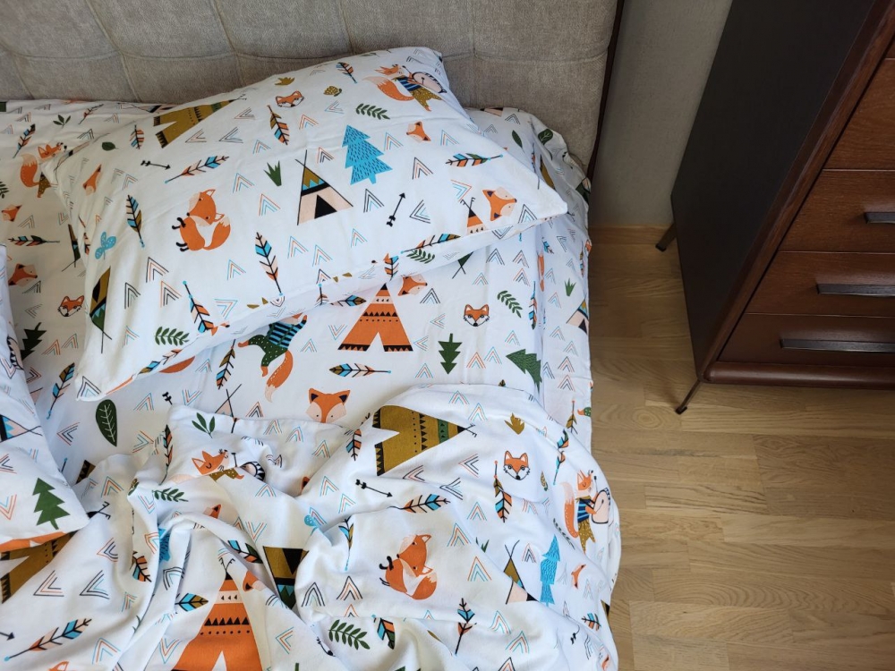 Постільна білизна Хитрий лис, Turkish flannel (Дитячий)