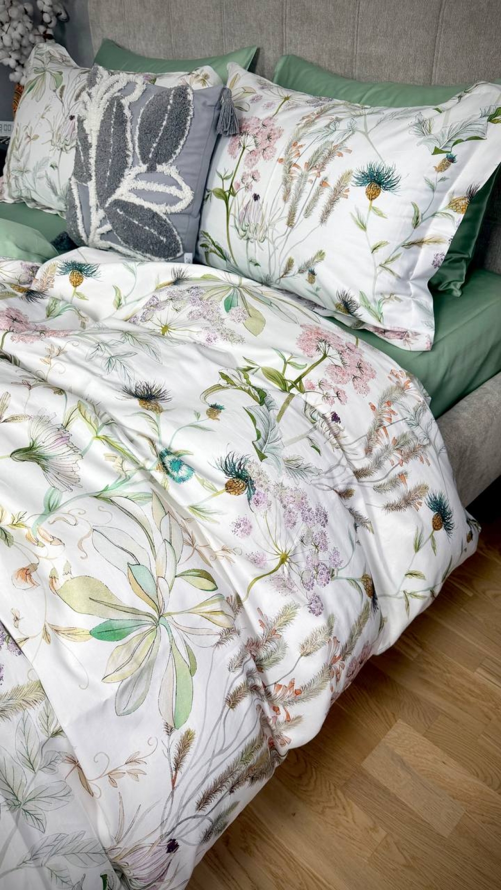 Сатин PREMIUM, BOUQUET (Сім. на рез.) - Зображення 3