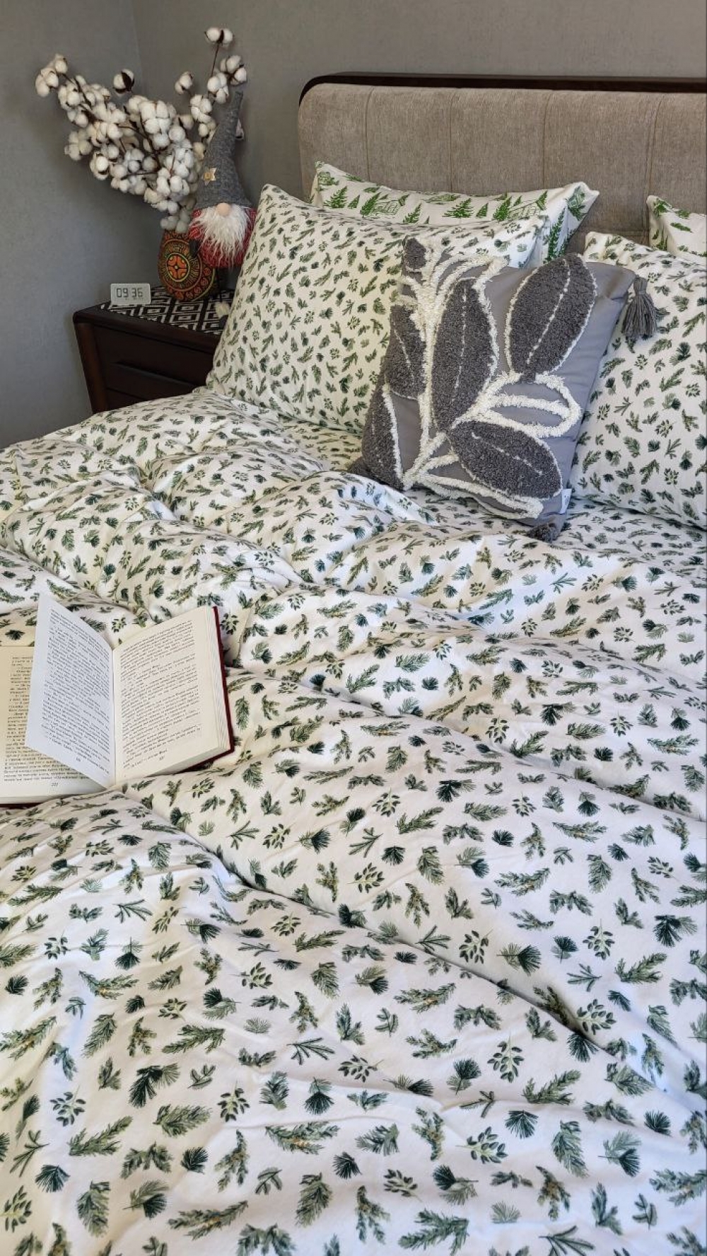 Постільна білизна Аромат лісу, Turkish flannel (Сім. на резин.) - Зображення 7