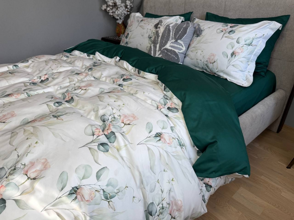 Постільна білизна Сатин PREMIUM, NOVEL NEW (Полуторний) - Зображення 4