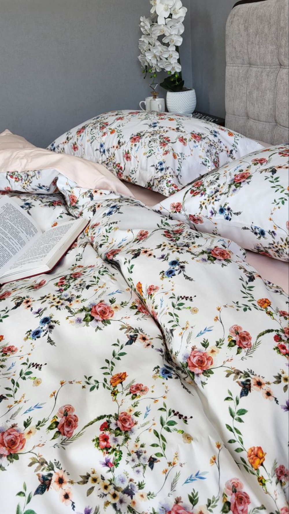 Постільна білизна Сатин PREMIUM, LITORE (Євро) - Зображення 6