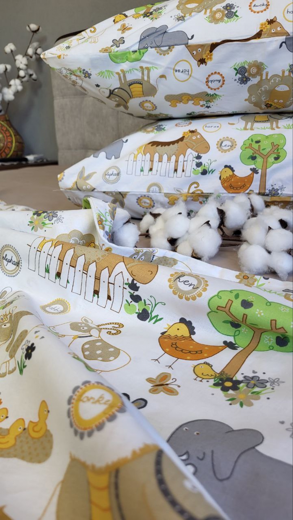 Постільна білизна Весела ферма, cotton (Дитячий) - Зображення 3