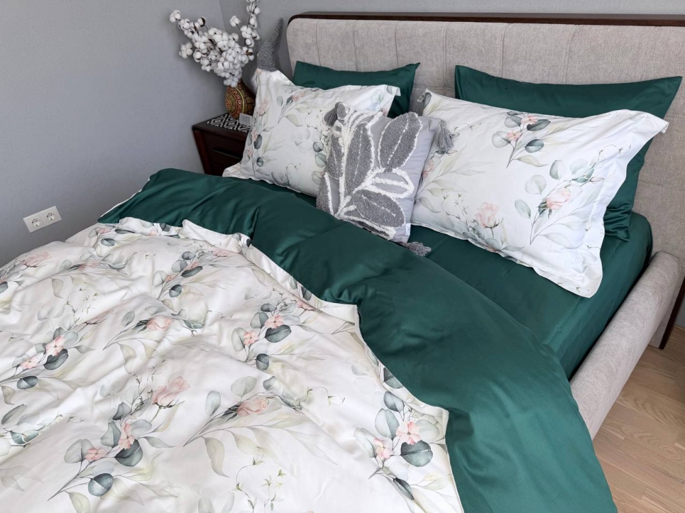 Постільна білизна Сатин PREMIUM, NOVEL NEW (Сімейний) - Зображення 7