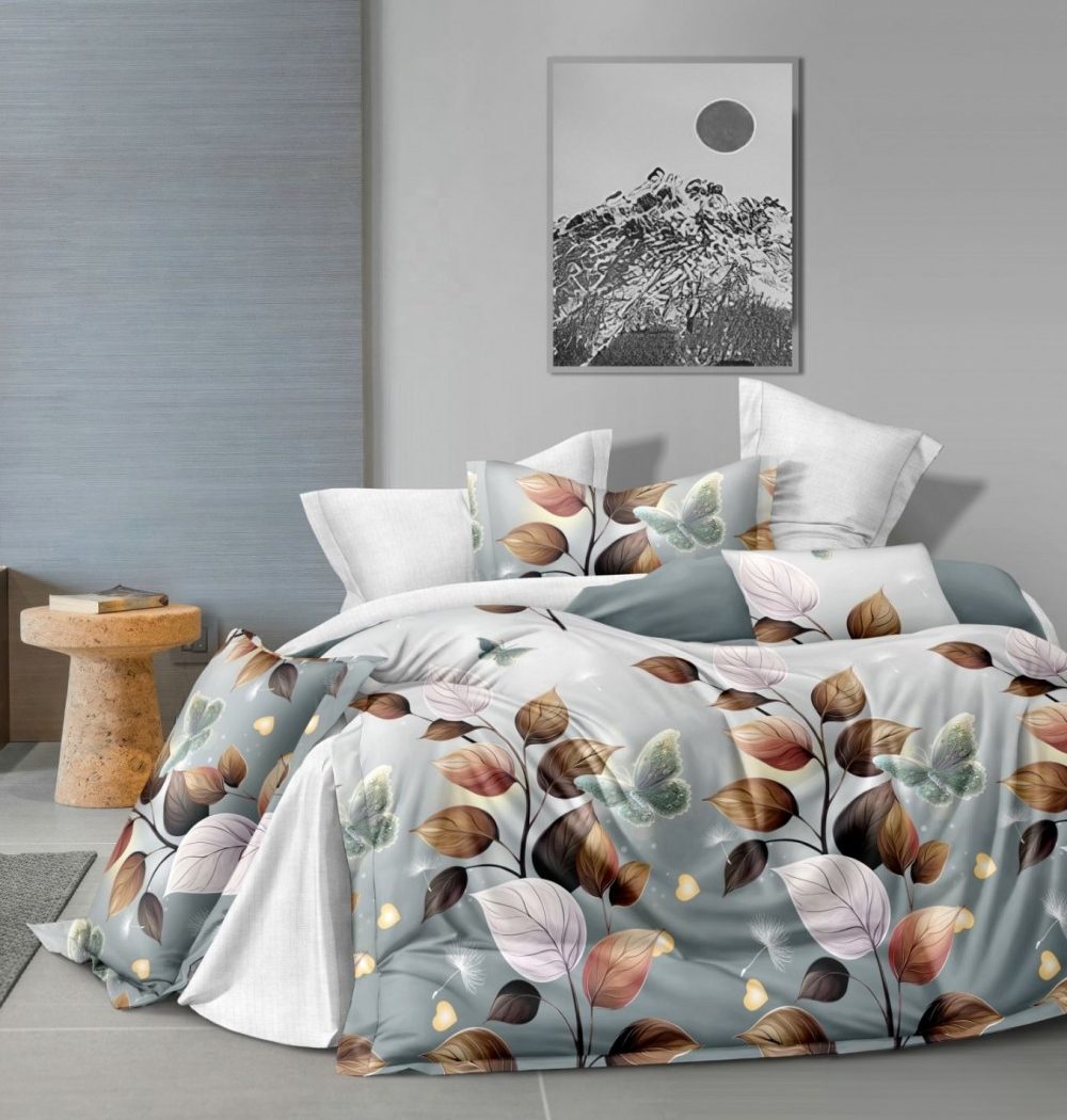 Постільна білизна Емоції, сатин (Двосп. на рез.)