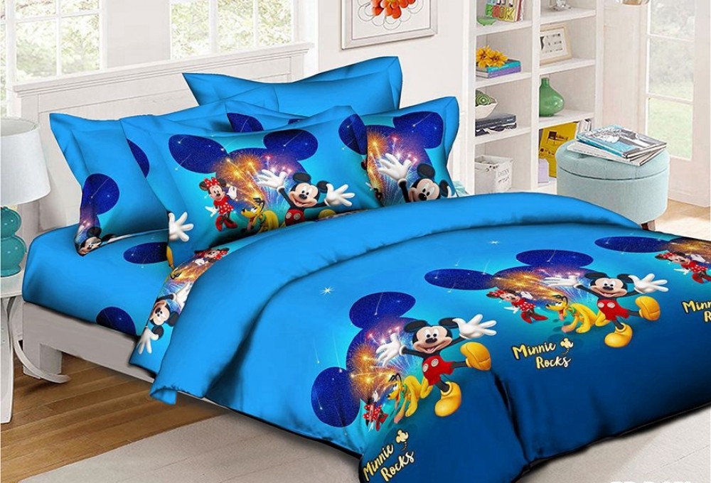 Постільна білизна Мінні Маус, ранфорс (Підлітковий)