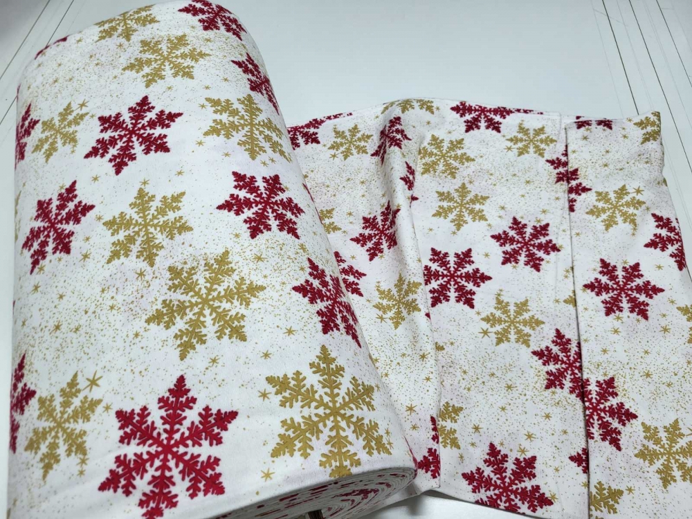 Постільна білизна Сніжинка жовта, Turkish flannel (Полут. на рез.) - Зображення 4