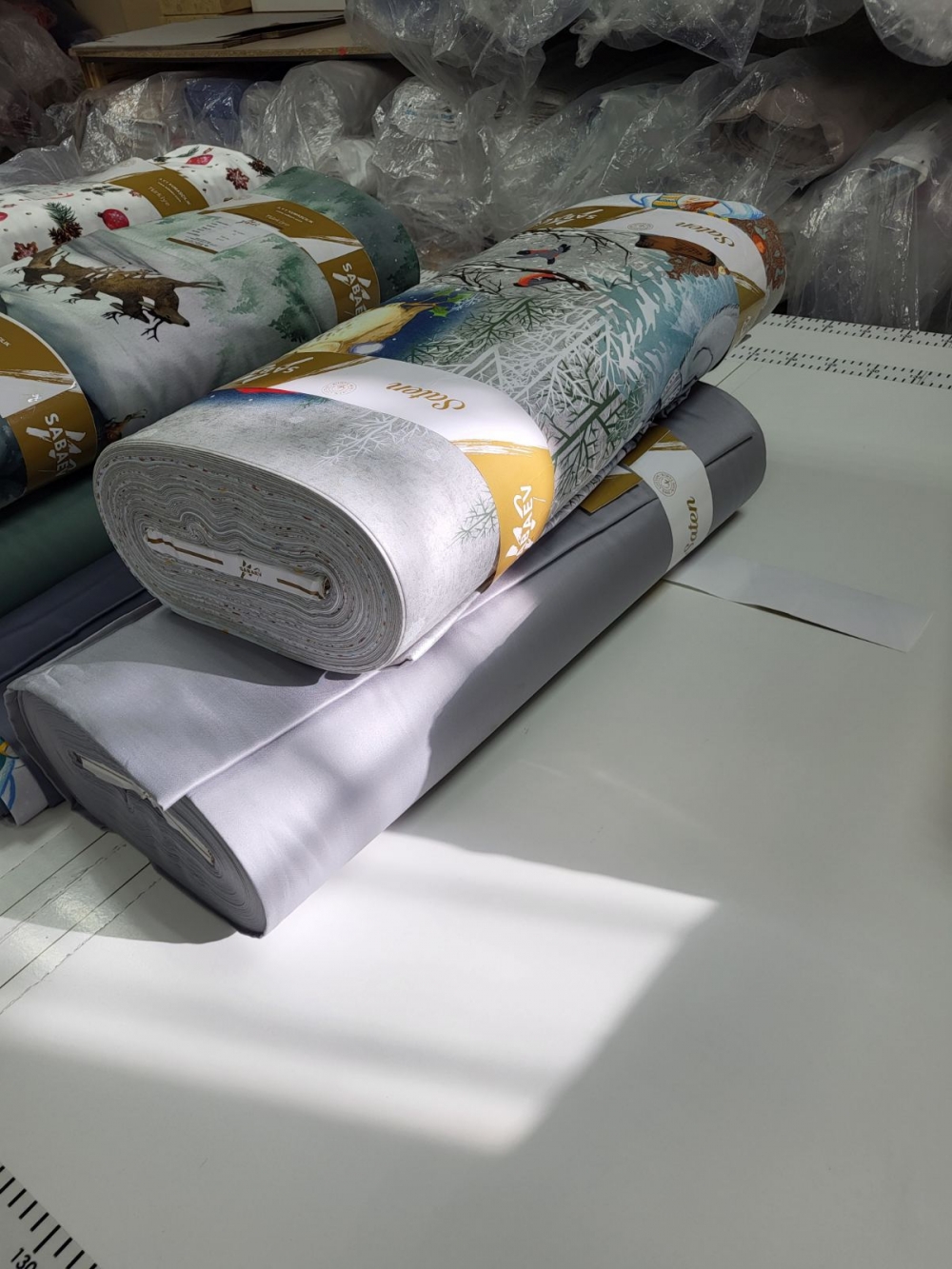 Постільна білизна Сатин PREMIUM, SNOWY FOREST NEW (Євро на рез.) - Зображення 3