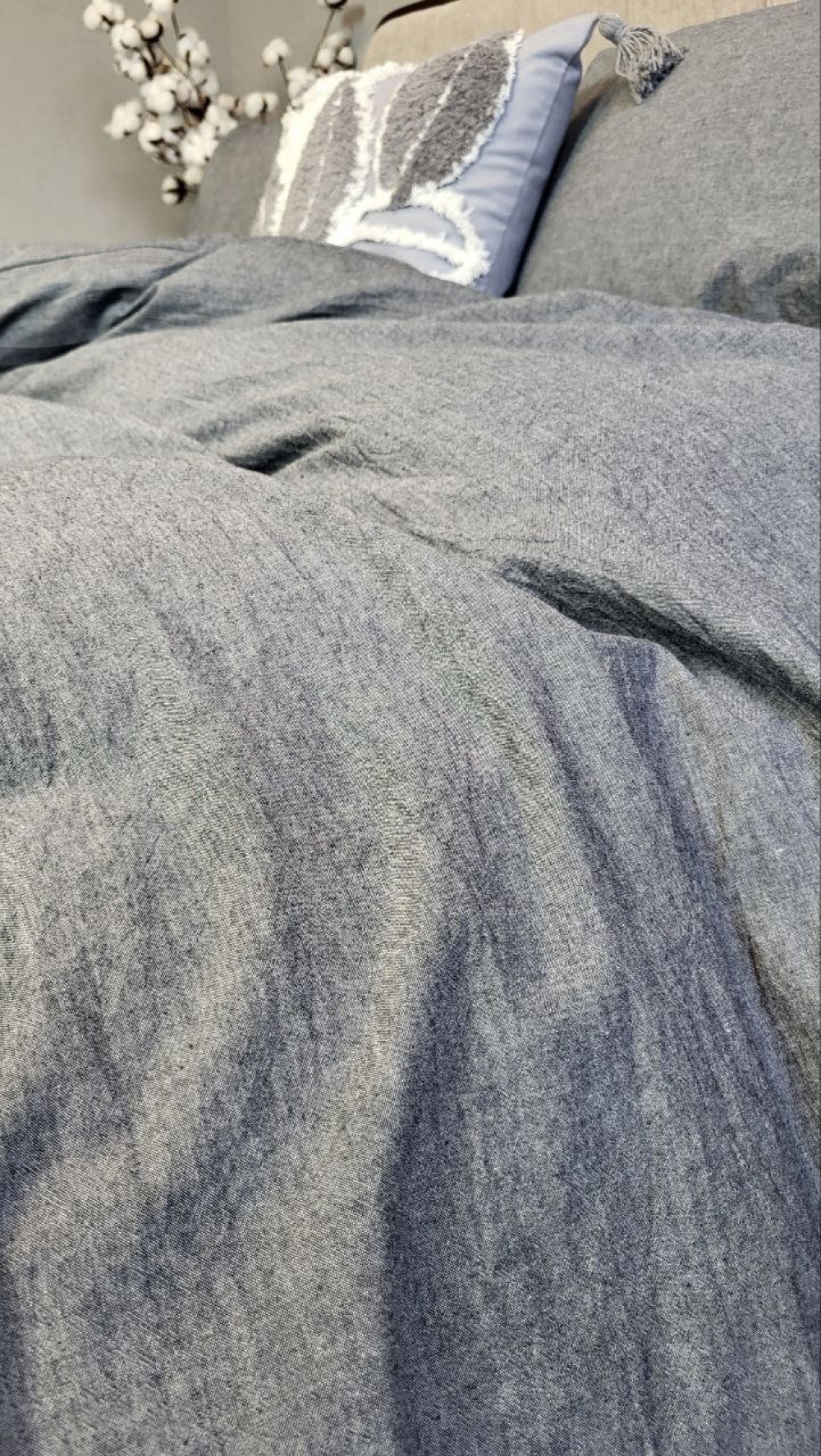 Постільна білизна Graphite, Washed Cotton W1141 (Полут. на рез.) - Зображення 5