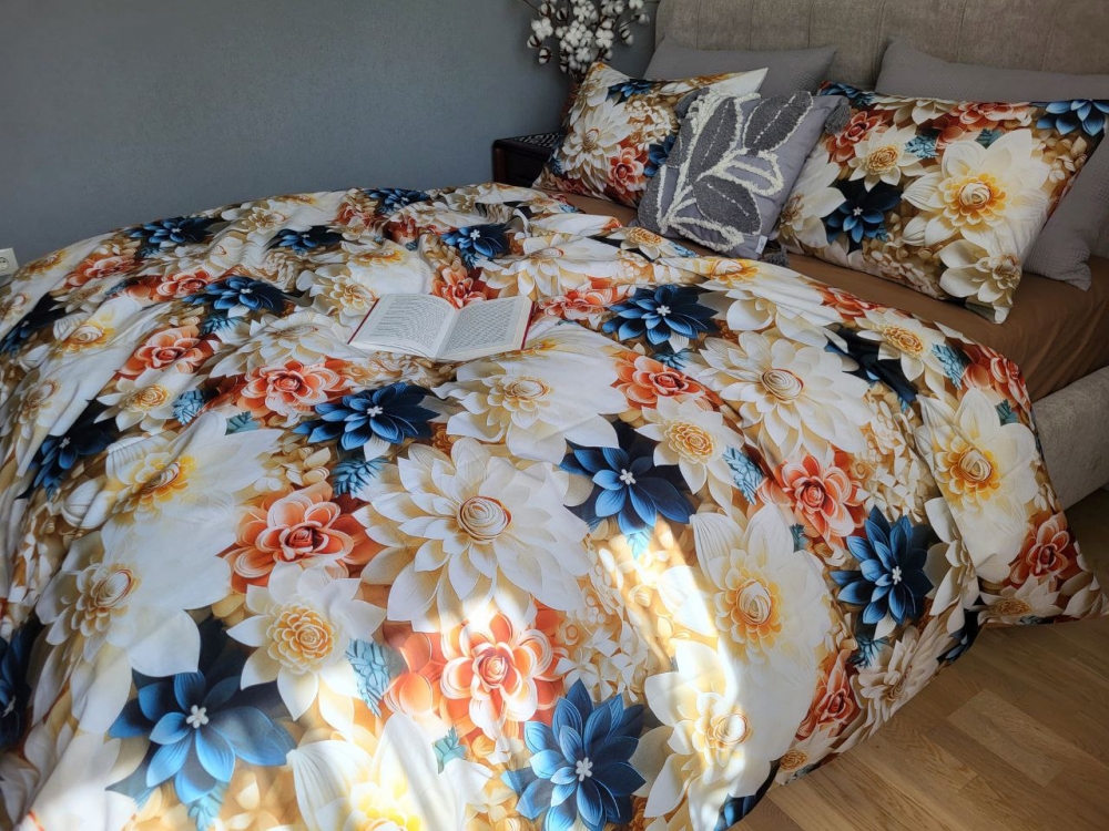 Постільна білизна Оранжерея, cotton 5D (Полут. на рез.) - Зображення 2