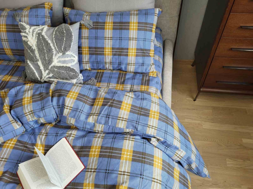 Постільна білизна Віваро, Turkish flannel (Сім. на резин.)