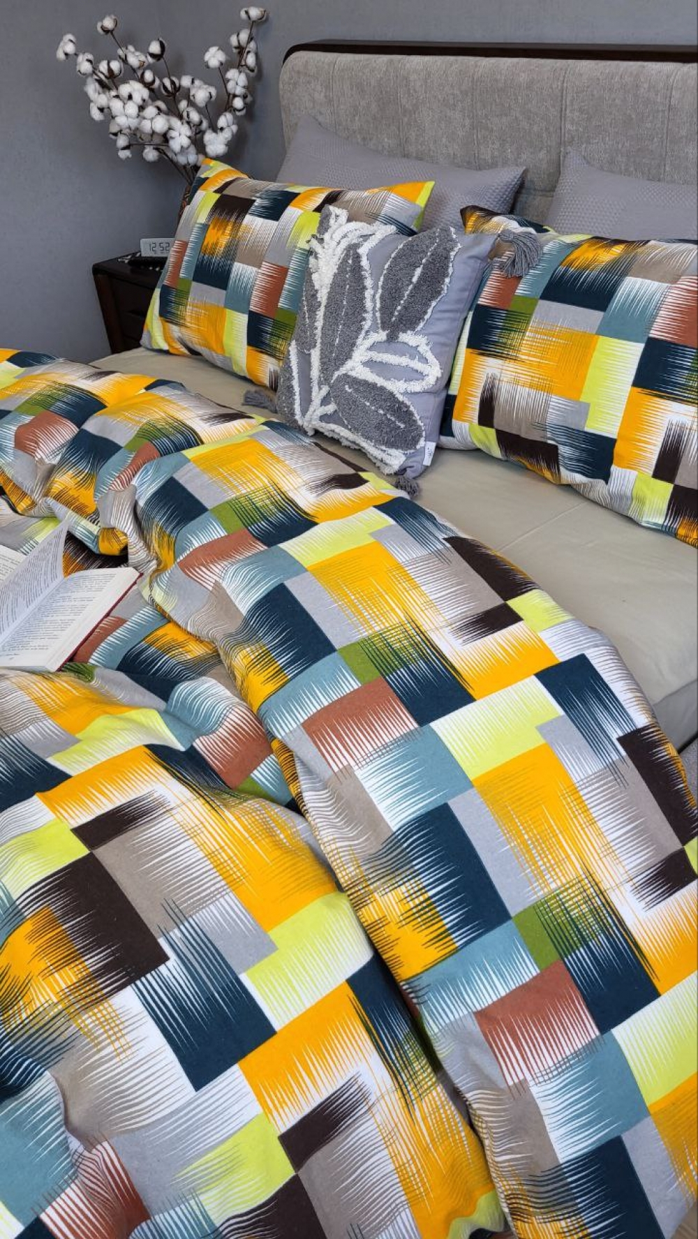 Постільна білизна Фаворит/оливк., Turkish flannel (Двосп. на рез.) - Зображення 6