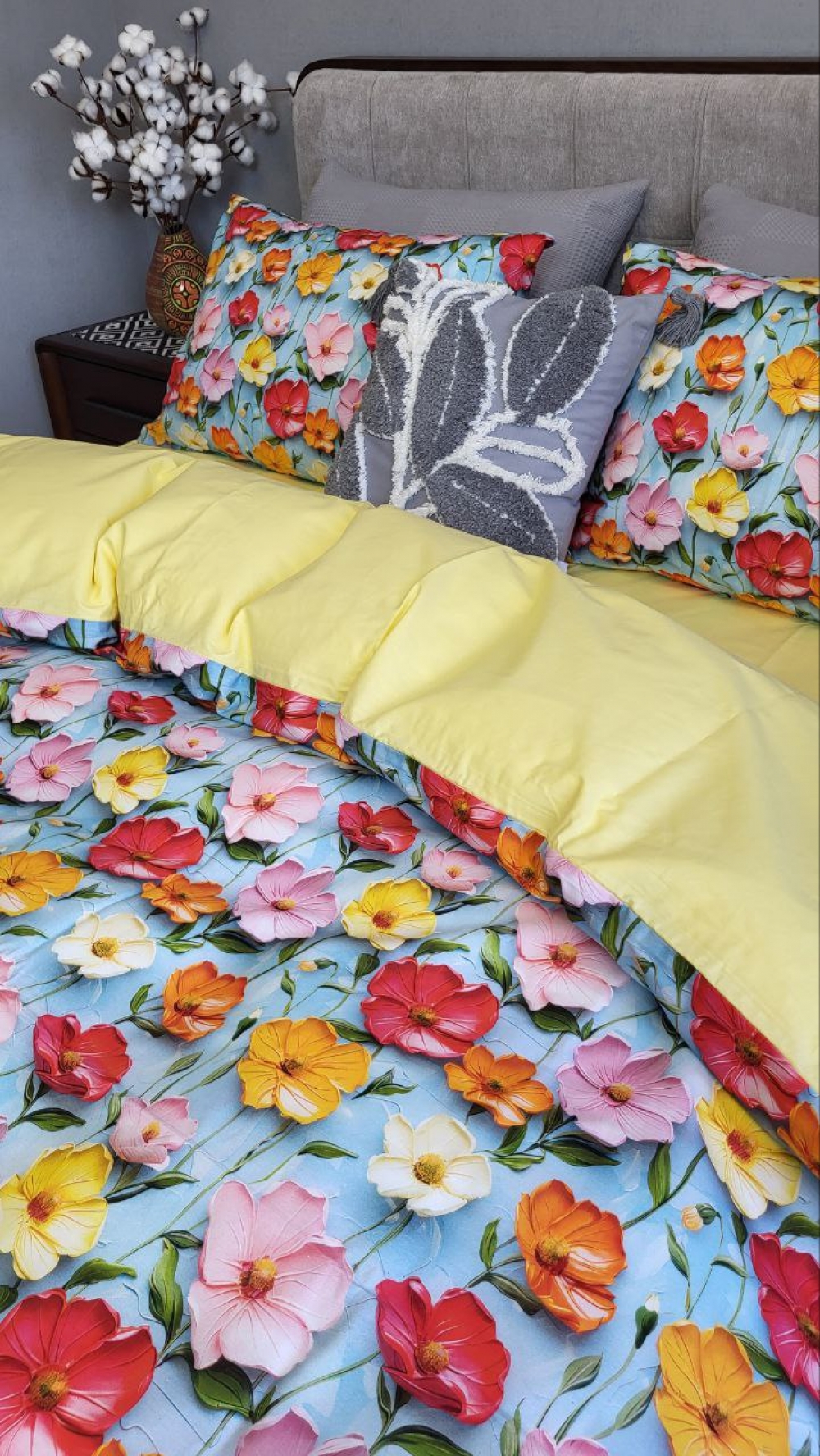 Постільна білизна Акварель, cotton 5D (Полут. на рез.) - Зображення 6