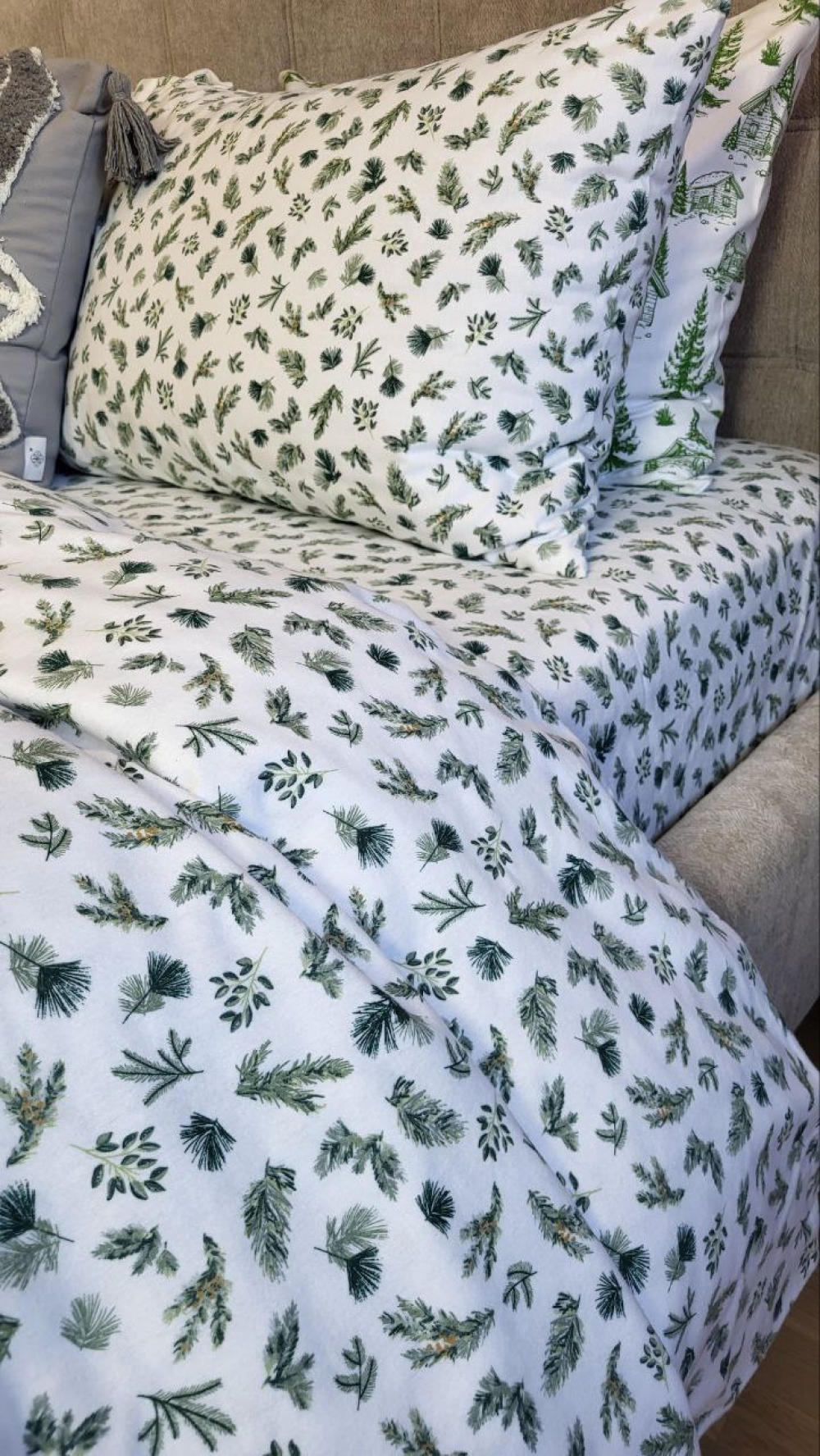 Постільна білизна Аромат лісу, Turkish flannel (Двосп. на рез.) - Зображення 2