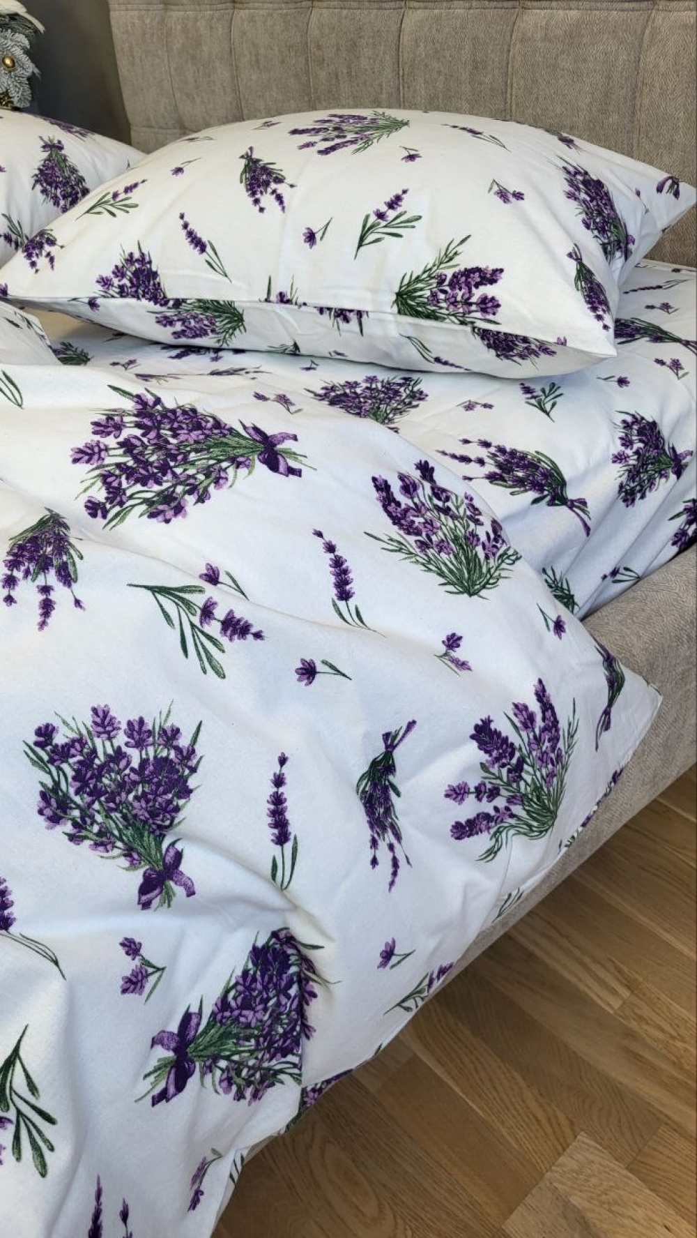 Постільна білизна Лавандин, Turkish flannel (Двоспальний) - Зображення 7