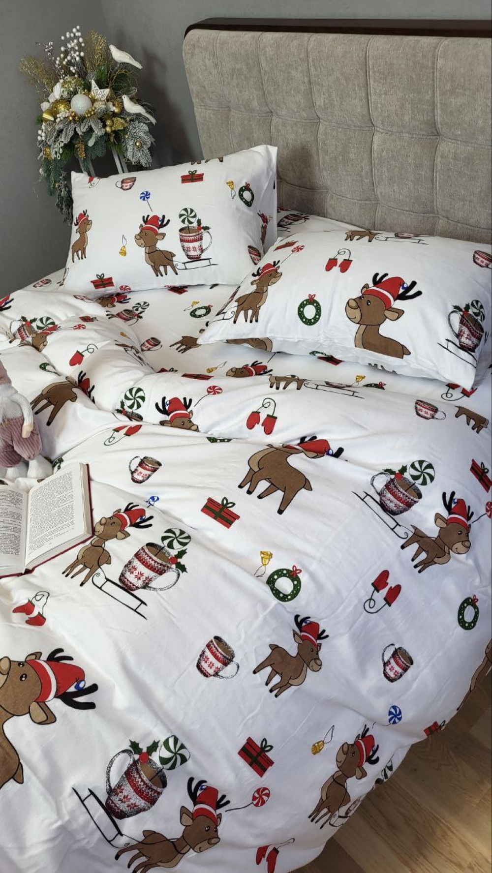 Постільна білизна Гостинці, Turkish flannel (Сімейний) - Зображення 7