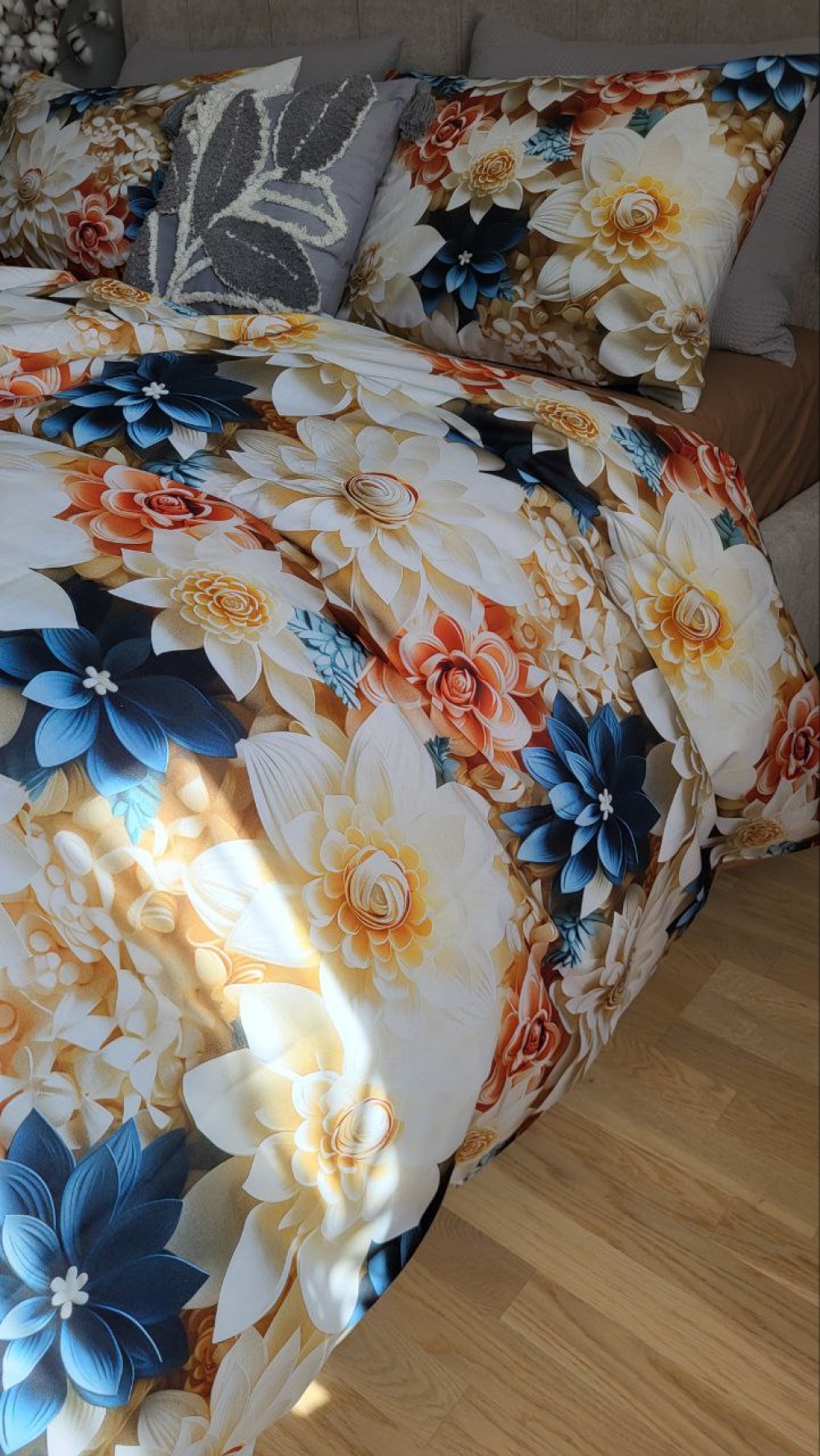 Постільна білизна Оранжерея, cotton 5D (Двосп. на рез.) - Зображення 3