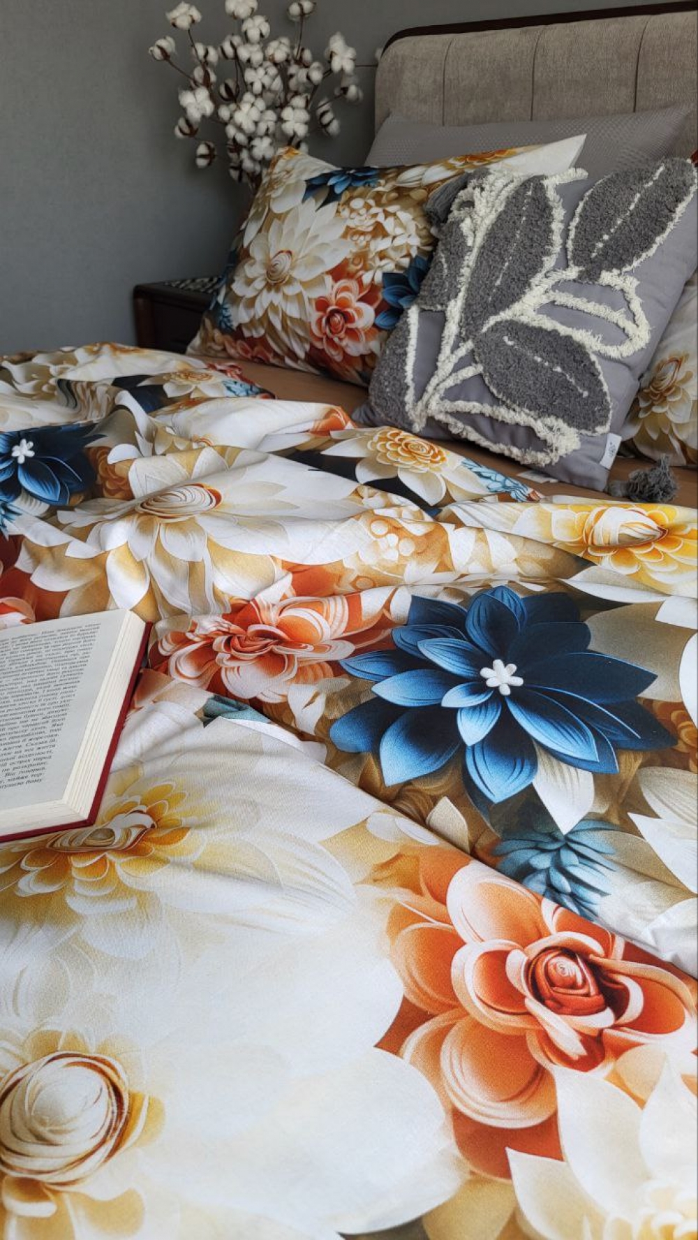 Постільна білизна Оранжерея, cotton 5D (Двосп. на рез.) - Зображення 7