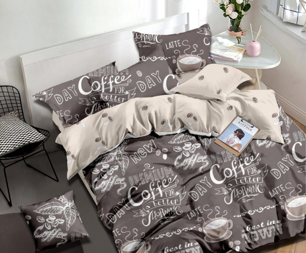 Постільна білизна Аромат кави, ранфорс (Полут. на рез.)