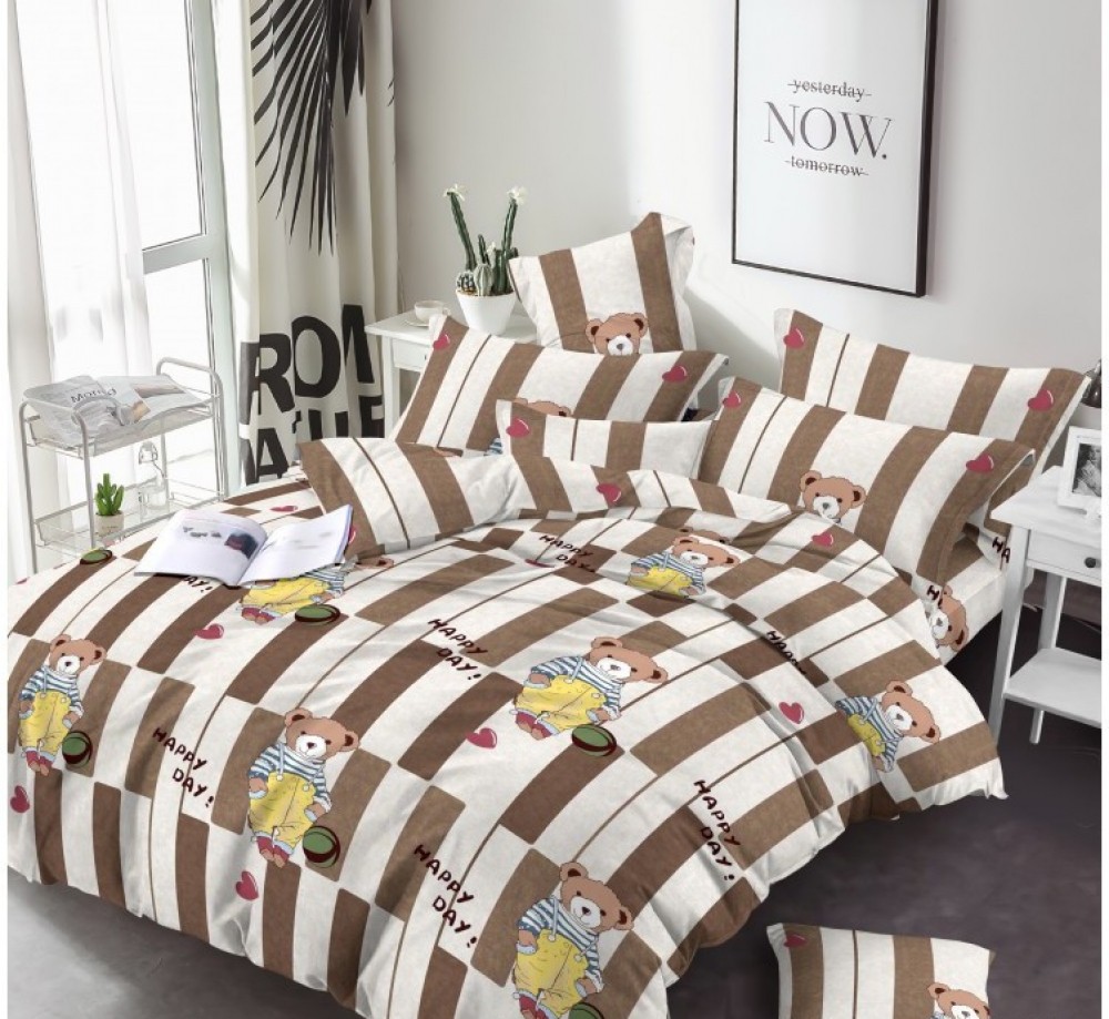 Постільна білизна Михась, бязь (Полуторний)